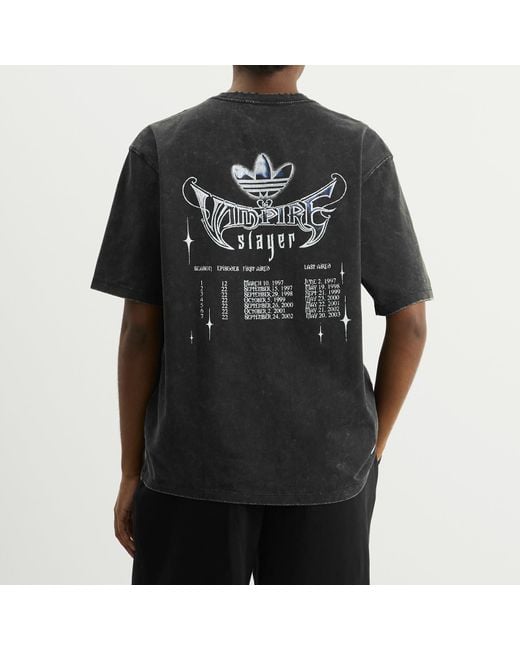 Adidas Black Buffy T-Shirt