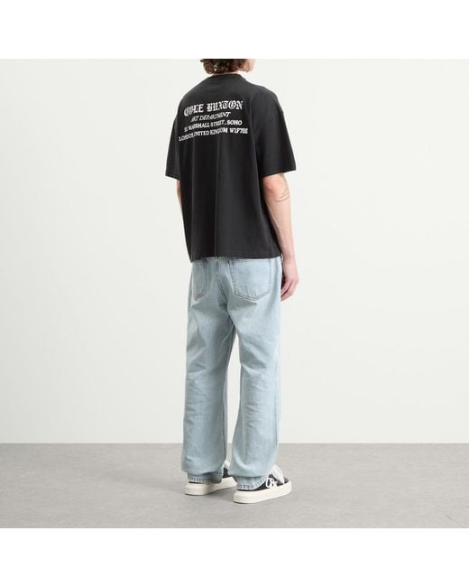 Cole Buxton Black Art Department T-Shirt for men