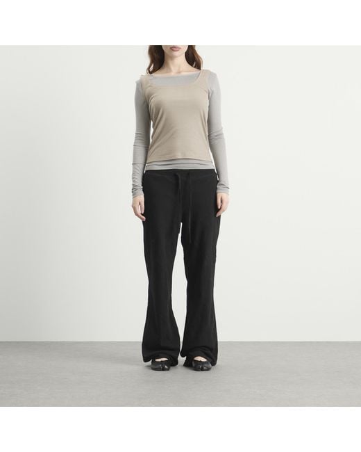 Entire studios Black Lowrise Pants