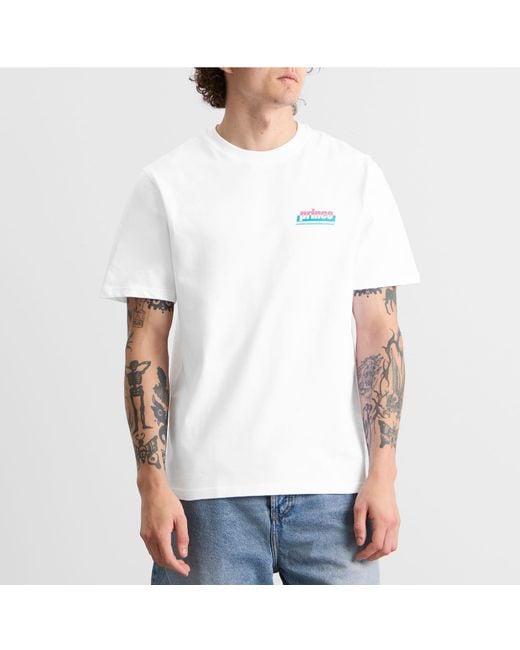 Les Deux White Prince P T-Shirt for men
