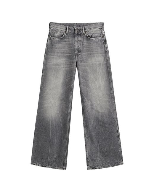 Acne Gray 1981 Gothik Wash Denim Jeans for men
