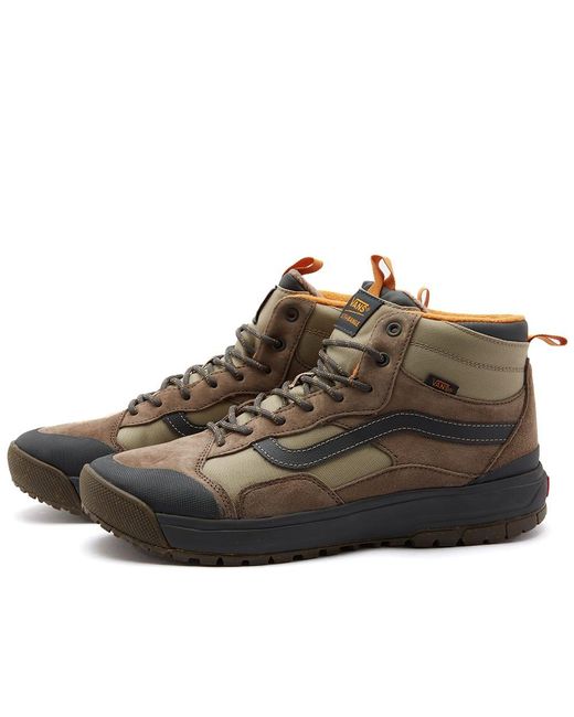 Vans Brown Ua Ultrarange Exo Hi-top Mte-1 Sneakers for men