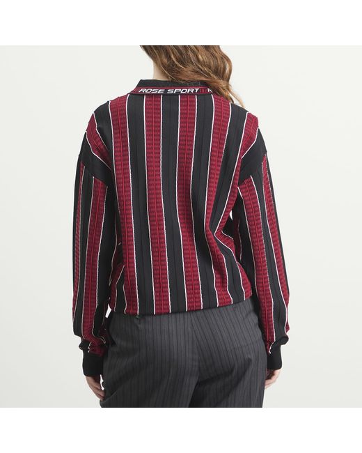 Martine Rose Red Logo Polo