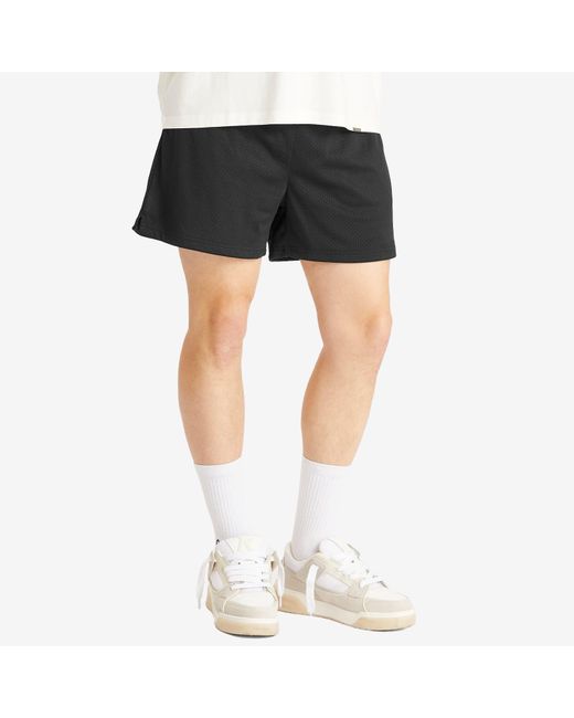 Represent Black Mesh Short for men