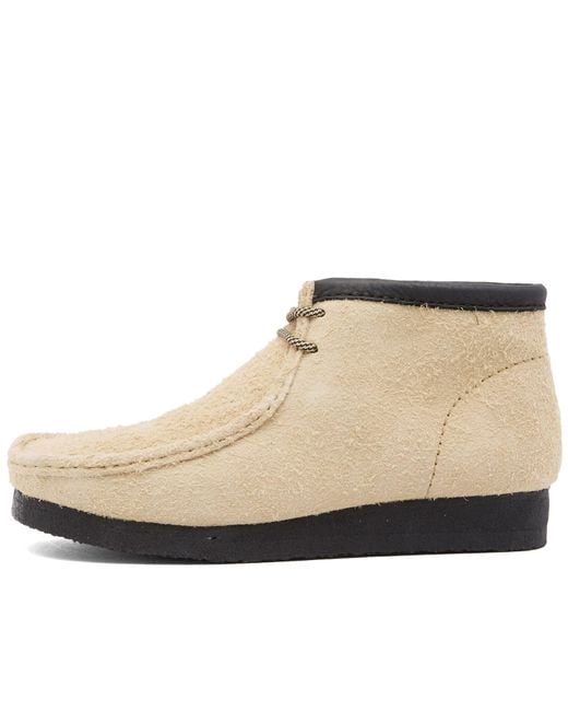 Clarks Natural Wallabee Boot for men