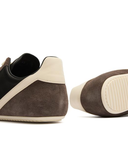 Rick Owens Brown Minimal Sneaks for men