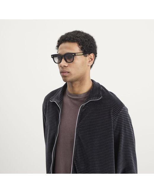 Bottega Veneta Gray Bottega Veneta Bv1441S Sunglasses