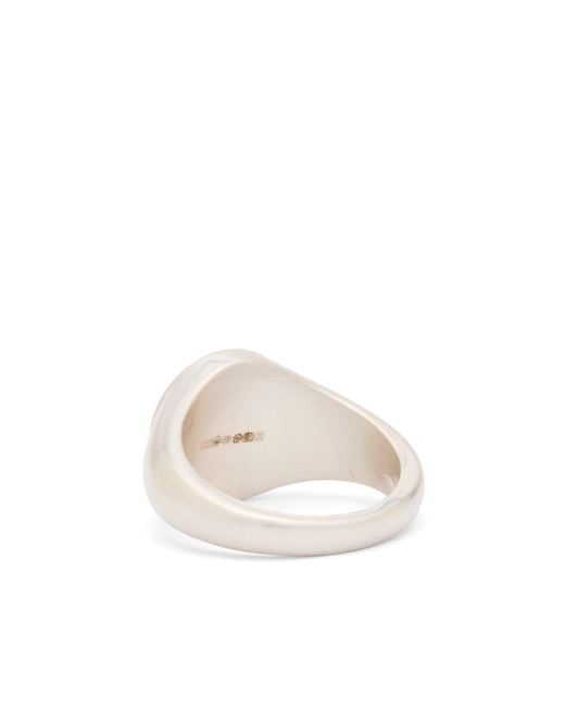Serge Denimes White Dual Ring for men