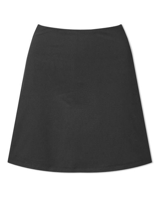 GIRLFRIEND COLLECTIVE Black High-Rise Skirt