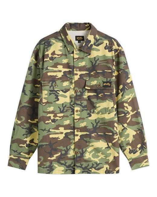 Stan Ray Green Cpo Shirt for men