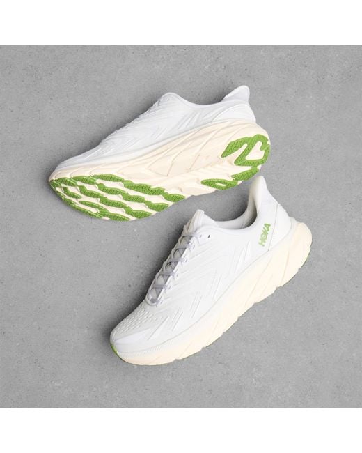 Hoka One One White Clifton Utl Sneaker for men