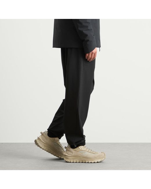 Moncler Black Soft Twill Tech Pant for men