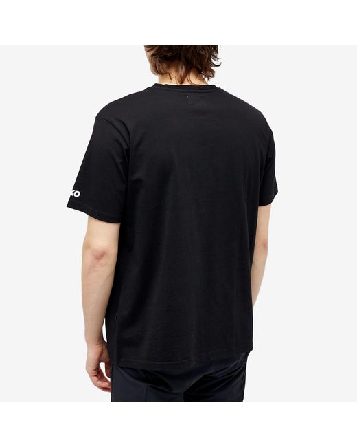 Pas Normal Studios Black Off-Race T.K.O Tramission T-Shirt for men
