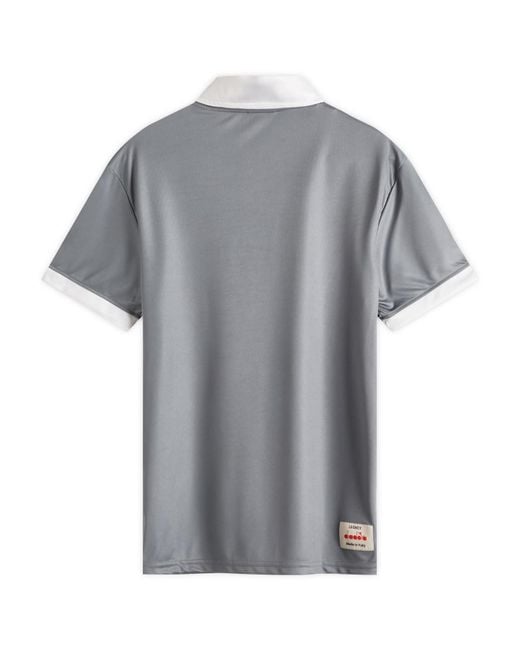Diadora Gray Legacy Polo