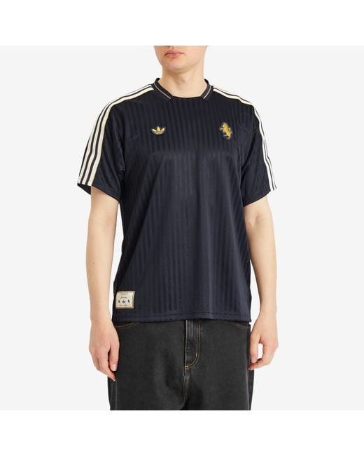 Adidas Blue Juventus Icon Jersey for men