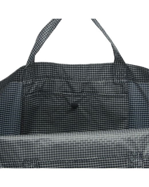 Hay Black Grid Crossover Bag