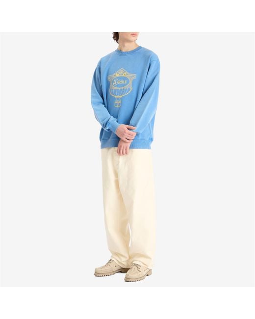 Drole de Monsieur Blue Drole Cup Sweatshirt for men