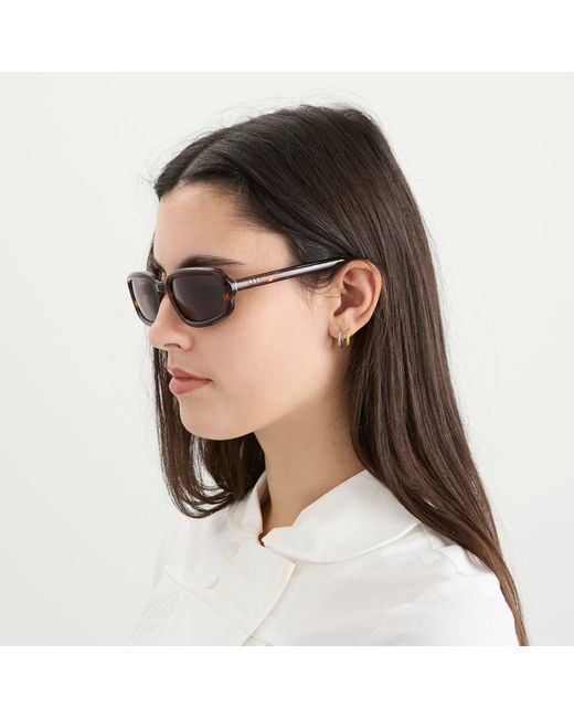 Retrosuperfuture Brown Troll Sunglasses