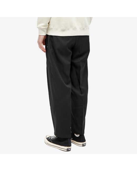 (w)taps Black 04 Tapered Chinos for men