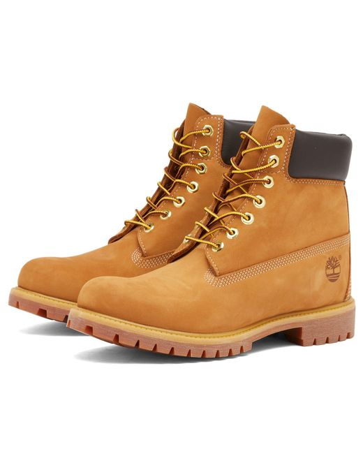 Timberland Brown 6" Premium Boot for men