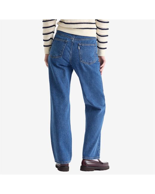 DUNST Blue Loose Fit Jeans