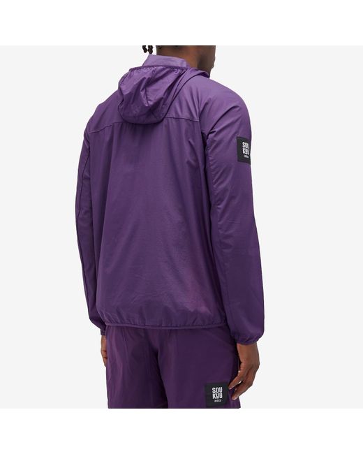 The North Face Purple X Undercover Trail Run Packable Wind Jacket for men