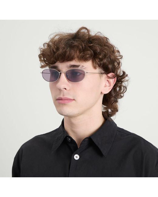 Retrosuperfuture Metallic Uovo Sunglasses