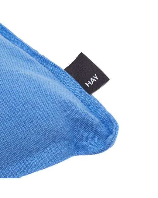 Hay Blue Linen Cushion
