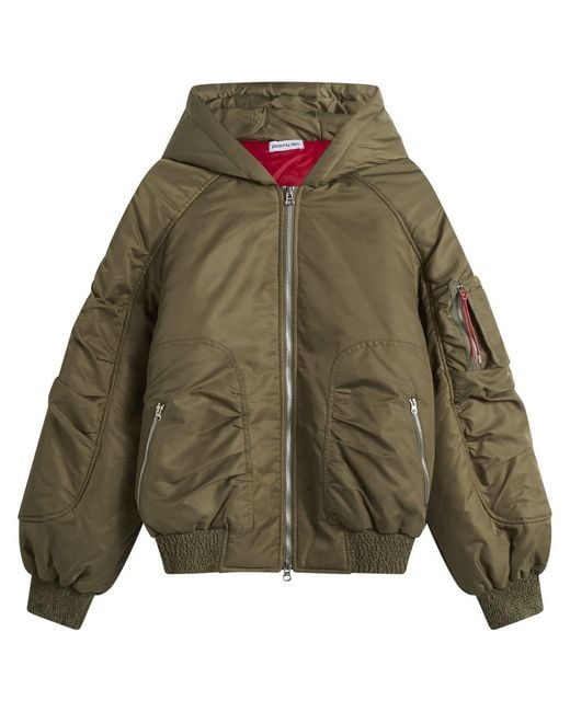 Peachy Den Green The Penny Flight Jacket