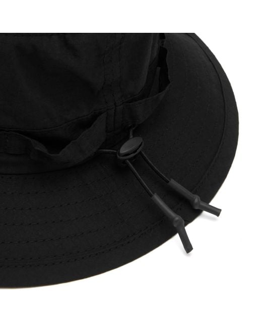 Beams Plus Black Cordura Jungle Hat for men