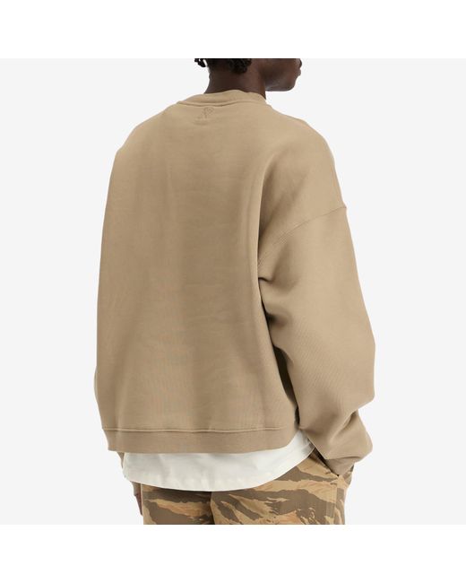 Represent Natural Initial Boxy Sweater for men