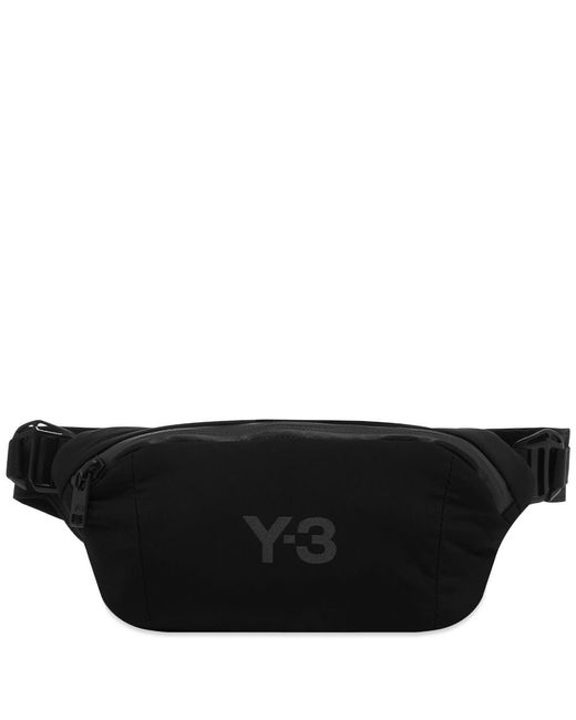 Y-3 Black Y-3 Ch1 Reflective Belt Bag for men