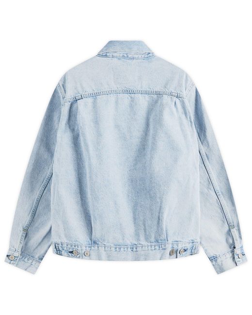 E by END. Blue Levis Type Ii Trucker Jacket
