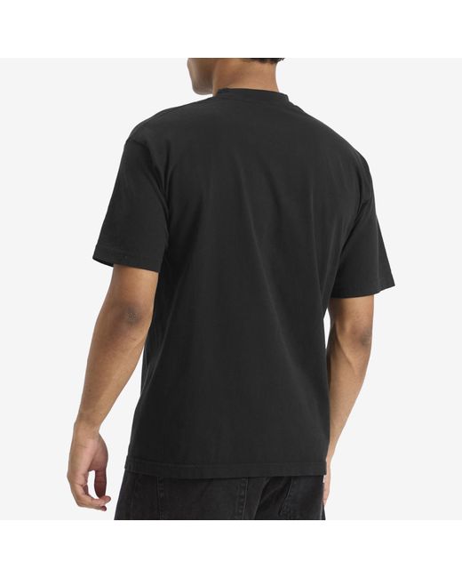 Pleasures Black X The Big Lebowski Lick T-Shirt for men