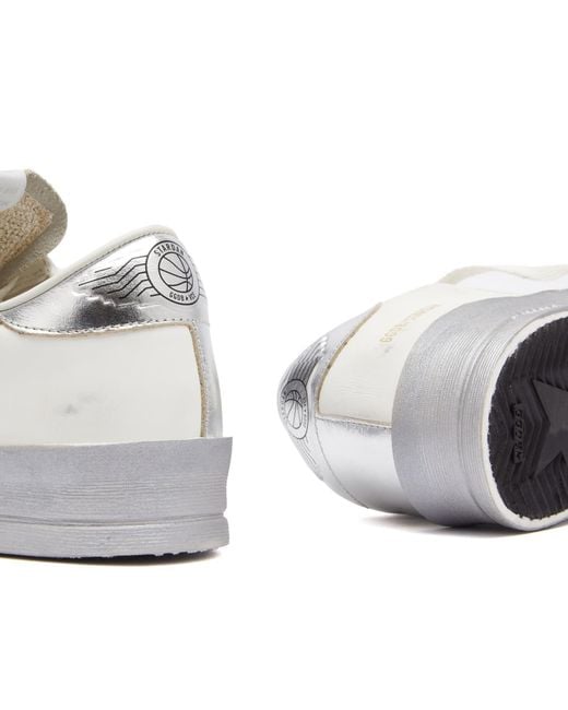 Golden Goose Deluxe Brand White Stardan Sneaker