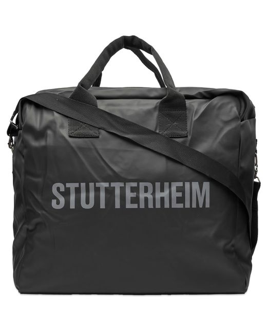 Stutterheim Black Svea Box Bag
