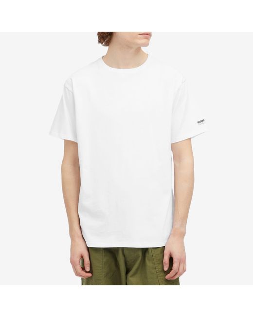 Neighborhood White Classic 2-Pack T-Shirt for men