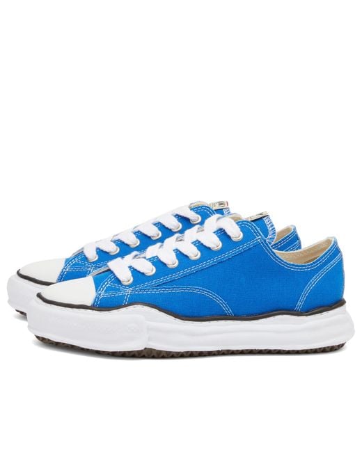 Maison Mihara Yasuhiro Blue Peterson Original Sole Canvas Low Sneakers for men