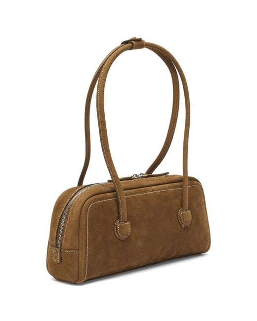MARGE SHERWOOD Brown Soft Boston Ew Bag