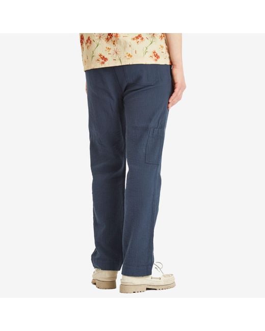 Kestin Blue Aberlour Textured Trousers for men