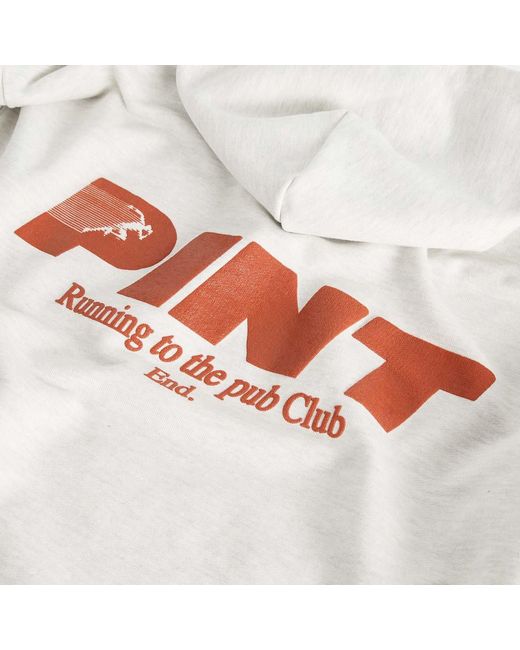 END. White Pint Club Hoodie