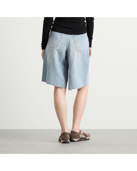 Our Legacy Blue Midi Shorts