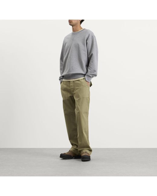 RRL Green Army Utility Pant for men