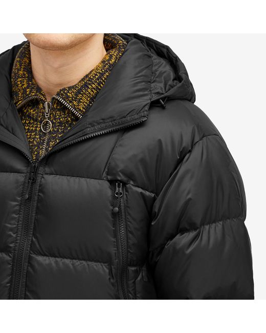 FRIZMWORKS Black Altavia Down Jacket for men