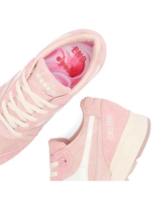 Diadora Pink End. X N9000 Sneaker