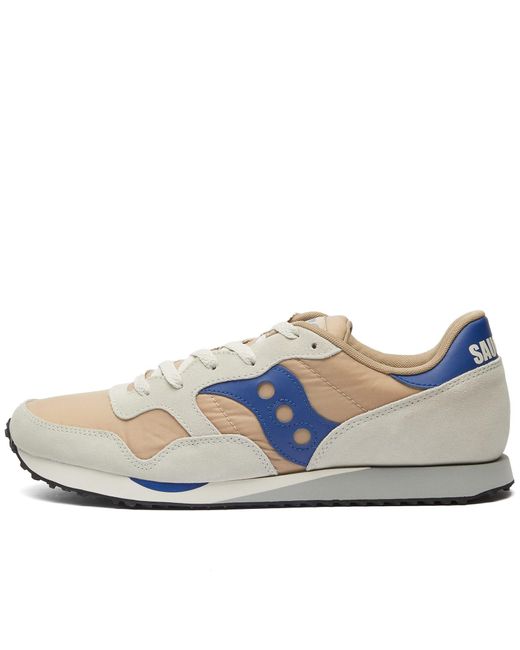 Saucony Blue Dxn Trainer Vintage Sneakers for men