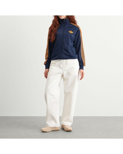 Adidas Blue Adicolor Classics Firebird Track Top