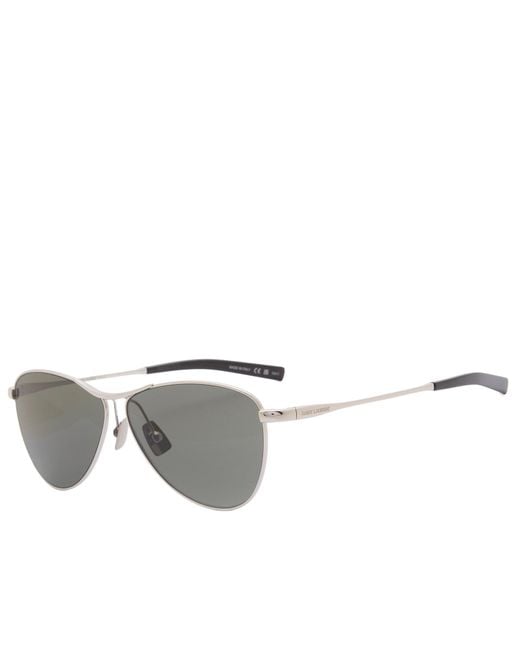 Saint Laurent Gray Saint Laurent Sl 831 Vesper Sunglasses