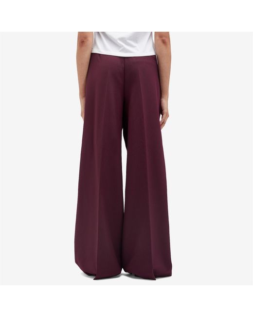 Anine Bing Red Lou Trousers