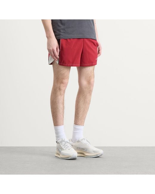 Nike Red Nike Dri-Fit Retro Running Short for men